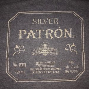 Patron silver shirt